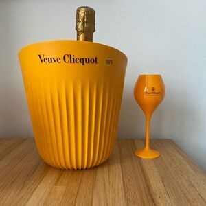 Veuve Clicquot starburst mcm ice bucket
